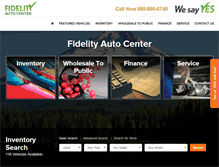 Tablet Screenshot of fidelitypdx.com